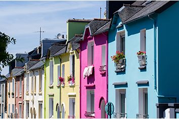 Brest maisons colorées