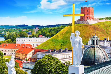 Vieille ville Vilnius Lituanie