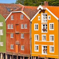 Maisons colorées typiques
