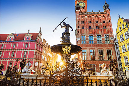 Gdansk fontaine