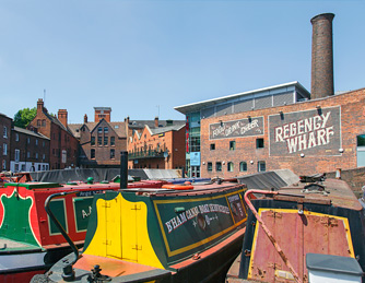 Birmingham Bateaux sur le canal
