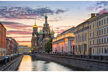 Vue Eglise Saint Petersbourg