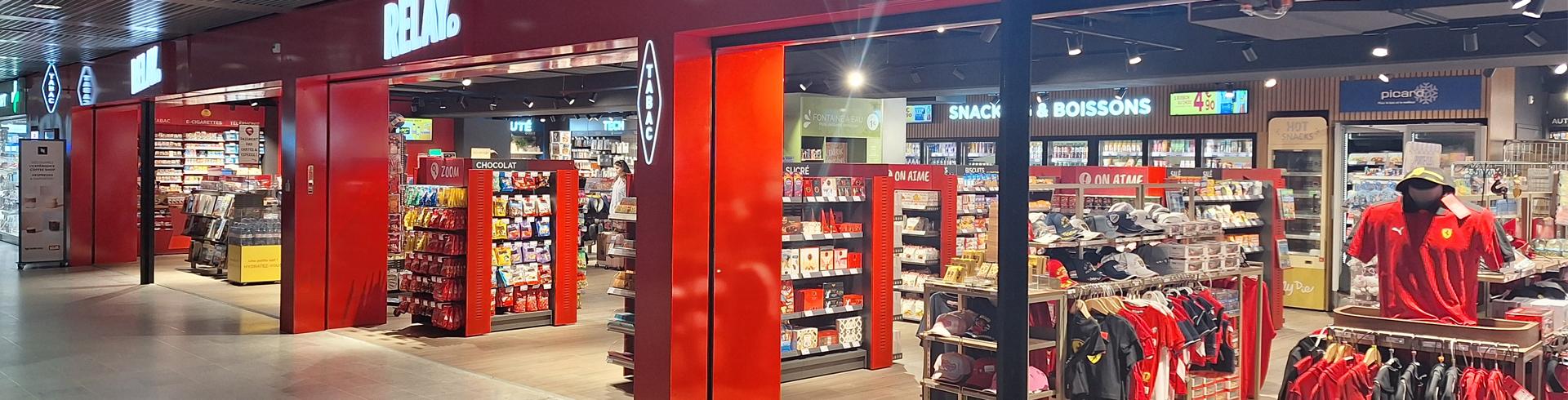 Relay à l’aéroport de Nice