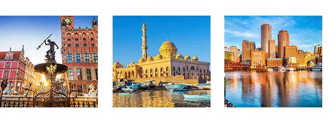 S&eacute;lection destinations